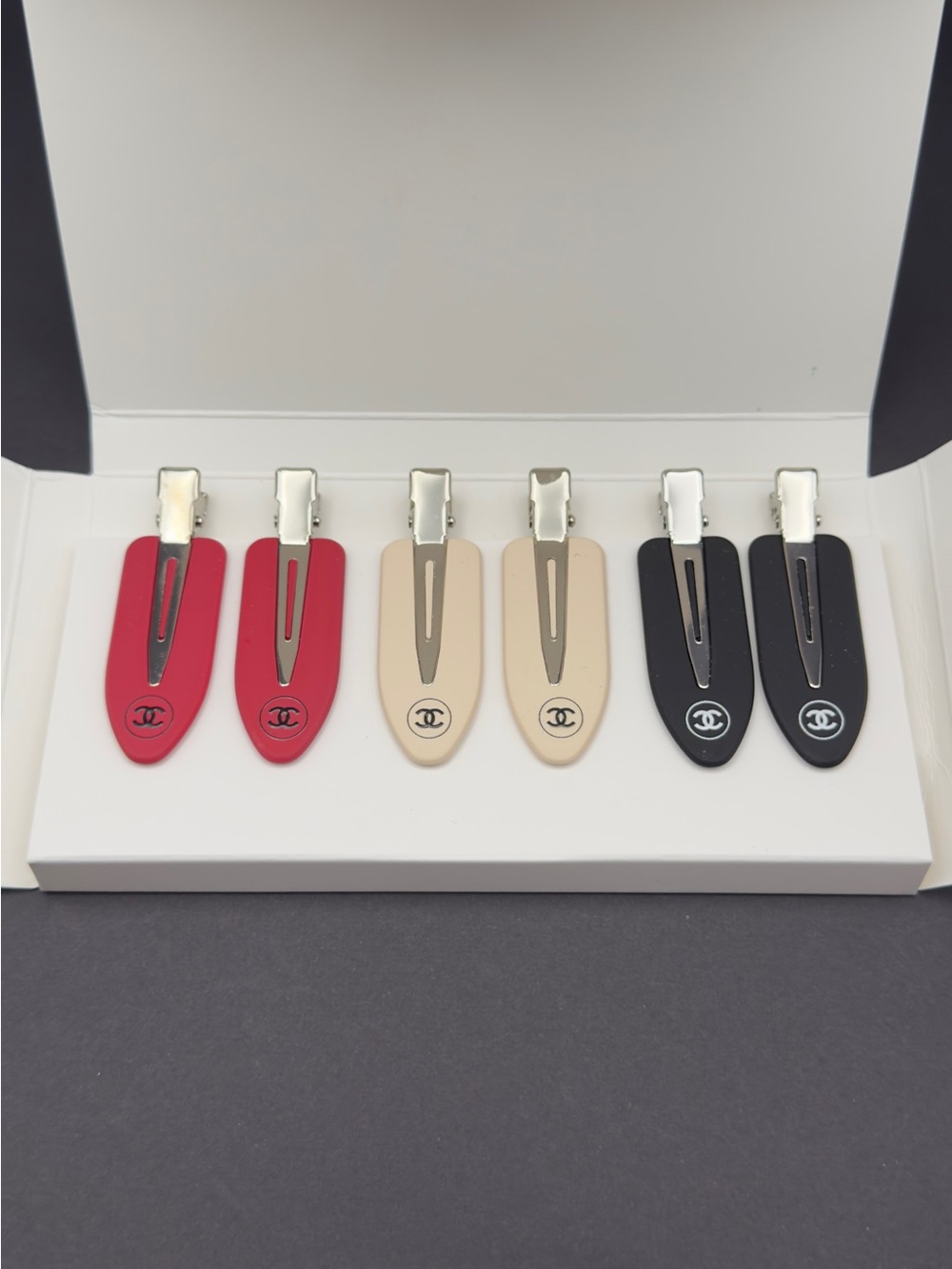 Chanel Beaute Trio Set of Hair Clips